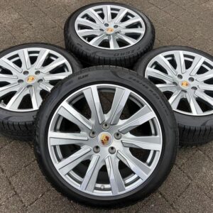 4 ORIGINAL 20" ALU WINTERRÄDER PORSCHE TAYCAN TEQUIPMENT #22SO