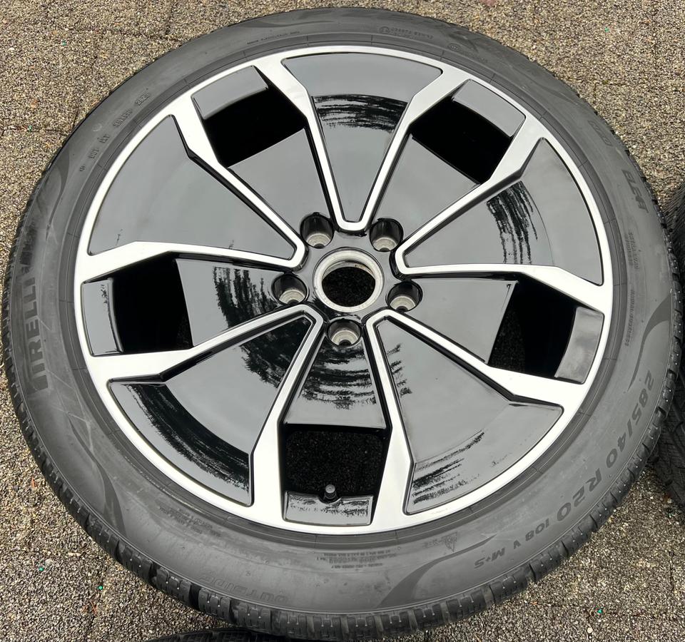 4 ORIGINAL 20" ALU WINTERRÄDER PORSCHE TAYCAN PIRELLI 2023 #22CI – Bild 3