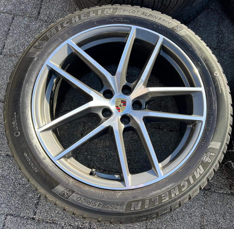 4 ORIGINAL 20" ALU WINTERRÄDER PORSCHE MACAN MICHELIN RDKS #22XR – Bild 5