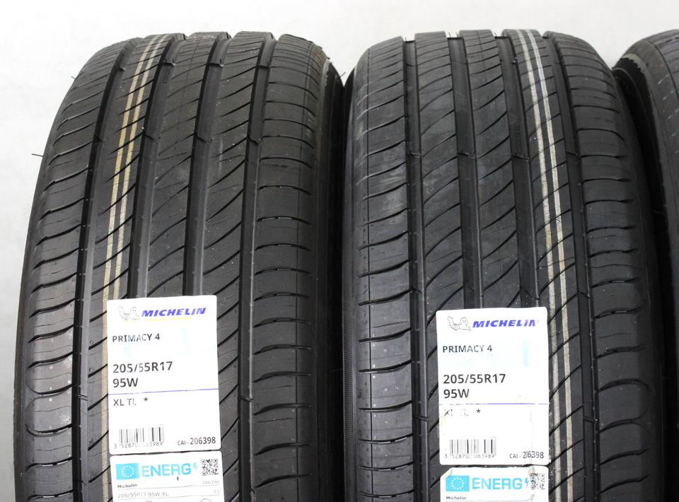 4x 205/55R17 95W MICHELIN PRIMACY 4 * SOMMERREIFEN NEU XL #271M – Bild 3