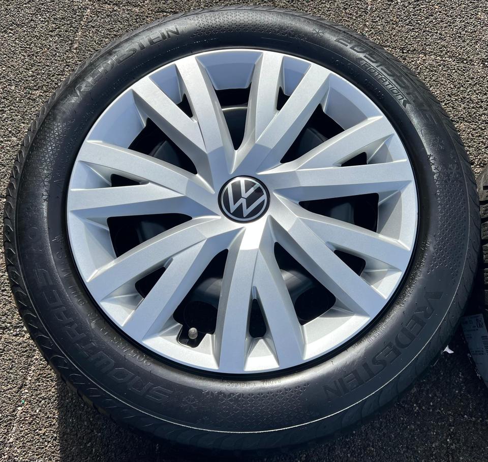 4 STAHLFELGEN 16" VW GOLF VIII 8 5Q0601025BQ 6,5x16 ET46 #26KE – Bild 4