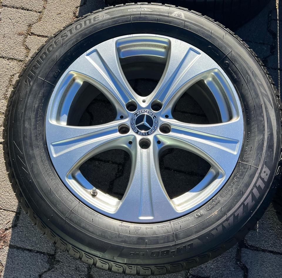 4 ORIGINAL ALU 18" WINTERRÄDER MERCEDES GLC X253 C253 RDKS #24ZF – Bild 3