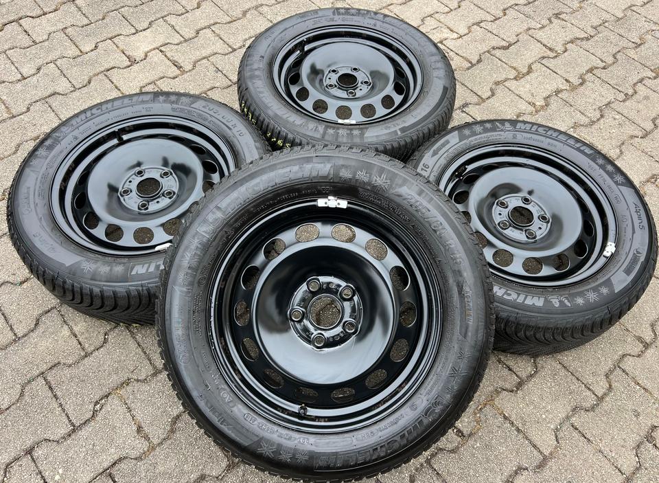 4 WINTERRÄDER AUDI Q2 GA VW T-ROC A11 205/60R16 92H 2019 #1R5Y