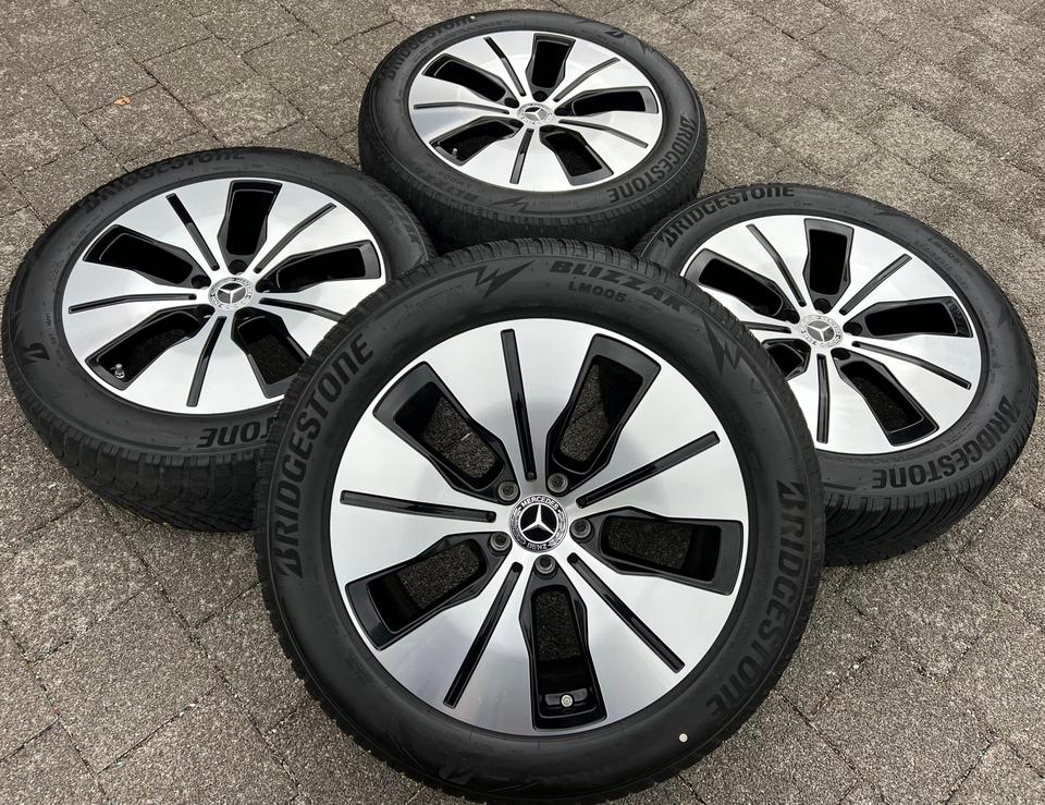 4 ORIGINAL 19" ALUFELGEN MERCEDES BENZ EQC 293 7,5x19 ET34 #216D