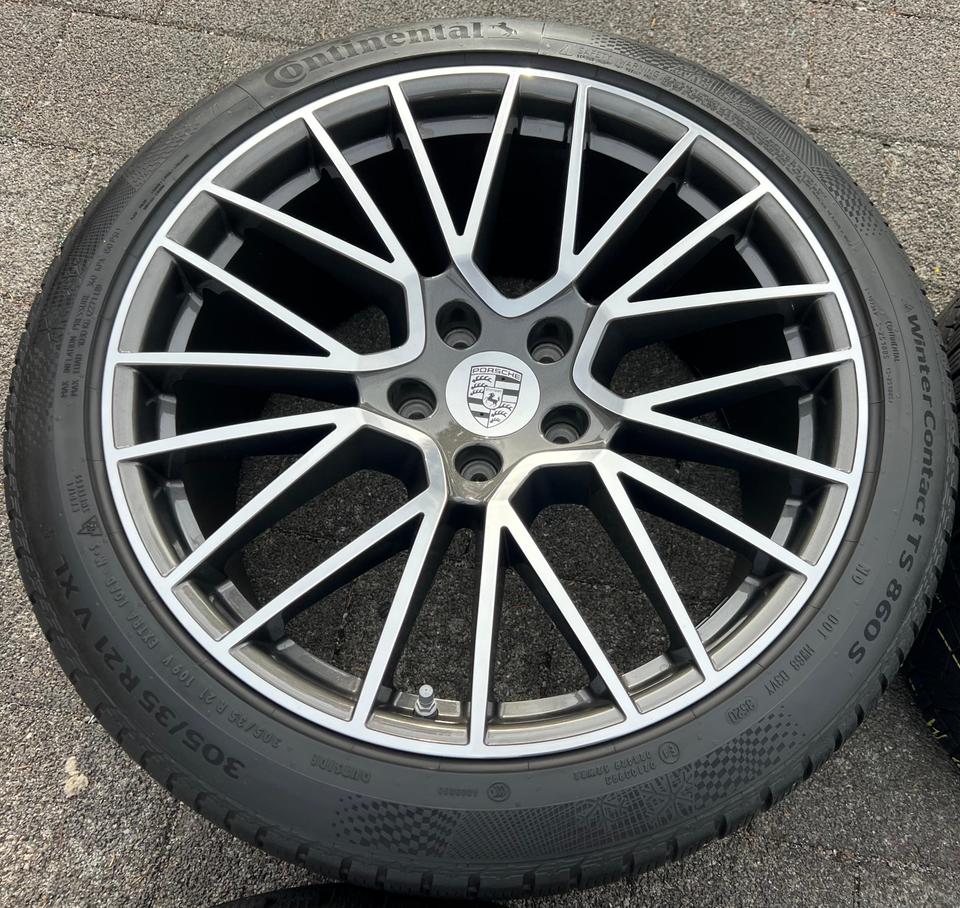 4 ORIGINAL 21" ALUFELGEN PORSCHE CAYENNE 9Y0601025BF RDKS #25WC – Bild 4