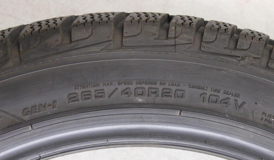 1x 265/40R20 104V GOODYEAR ULTRA GRIP PERFORMANCE GEN-1 AO #24NH – Bild 4