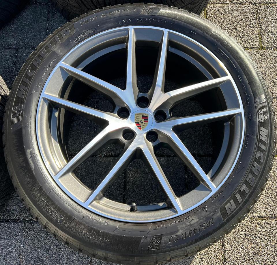4 ORIGINAL 20" ALU WINTERRÄDER PORSCHE MACAN MICHELIN RDKS #22XR – Bild 3