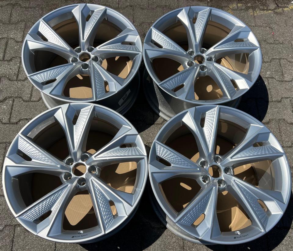 4 ORIGINAL 22" ALUFELGEN AUDI RS6 RS7 4K F2 C8 3 4K0601025A #1WFK