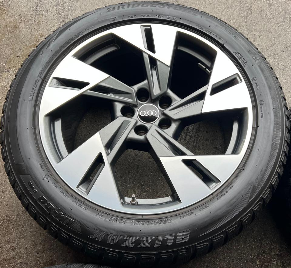 4 ORIGINAL 20" ALU WINTERRÄDER AUDI E-TRON Q8 4KE601025T #245E – Bild 3