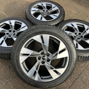 4 ORIGINAL 20" ALU WINTERRÄDER AUDI E-TRON Q8 4KE601025T #24AC