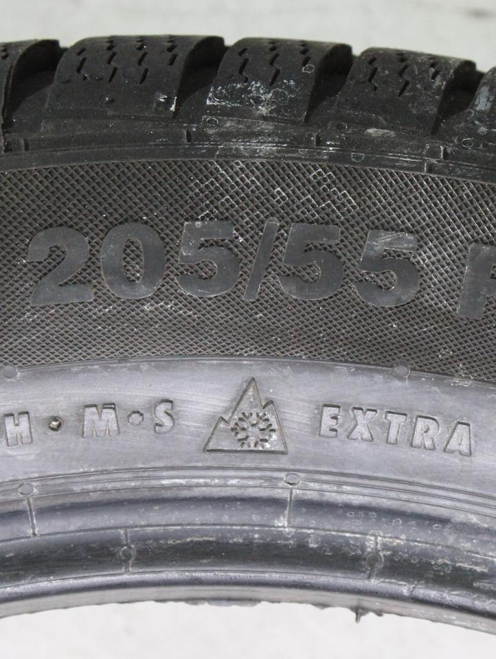 4x 205/55R18 96H CONTINENTAL WINTERREIFEN 7,5MM 2022 * #1WCG – Bild 6