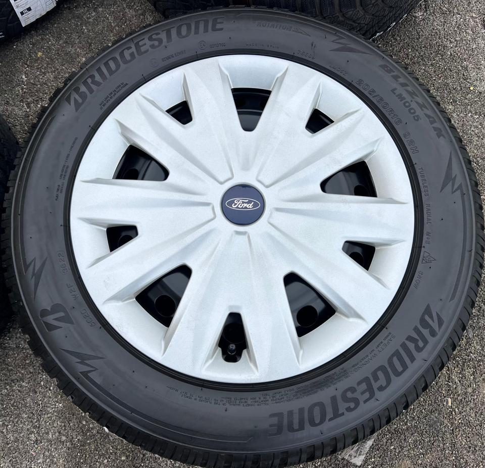 4 STAHLFELGEN 16" FORD FOCUS C-MAX MONDEO KUGA 6,5x16 ET50 #268N – Bild 4