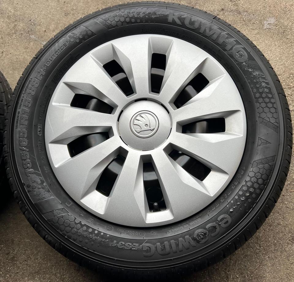 4 SOMMERRÄDER SKODA FABIA SEAT IBIZA ARONA KJ VW POLO AW 2G #25SG – Bild 4