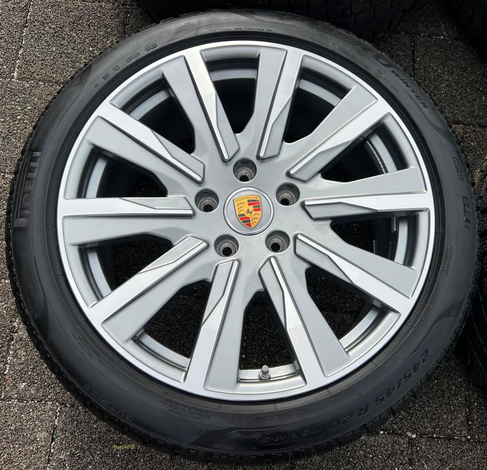 4 ORIGINAL 20" ALU WINTERRÄDER PORSCHE TAYCAN TEQUIPMENT #238H – Bild 5