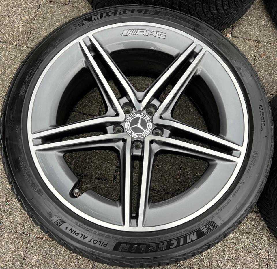 4 ORIGINAL 20" ALU WINTERRÄDER MERCEDES BENZ AMG GT X290 #216Y – Bild 4