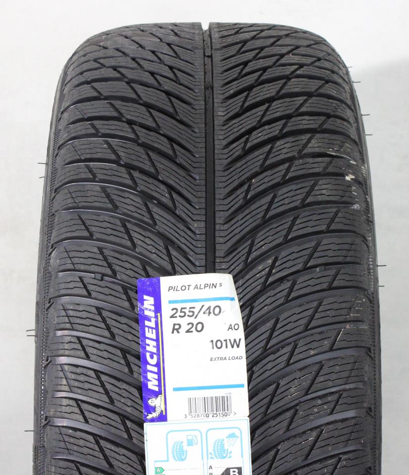 1x 255/40R20 101W MICHELIN PILOT ALPIN 5 AO WINTERREIFEN #259E – Bild 2