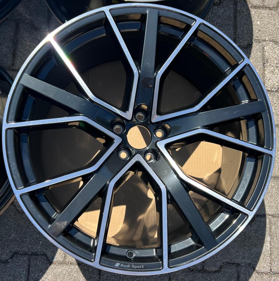 4 ORIGINAL 22" ALUFELGEN AUDI Q8 4M8601025CQ 10x22 ET21 #1WFO – Bild 5