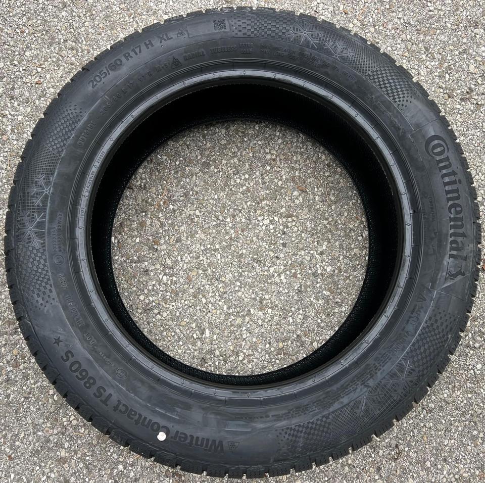 4x 205/60R17 97H CONTINENTAL TS860S WINTERREIFEN 2022 NEU #1OUP – Bild 5