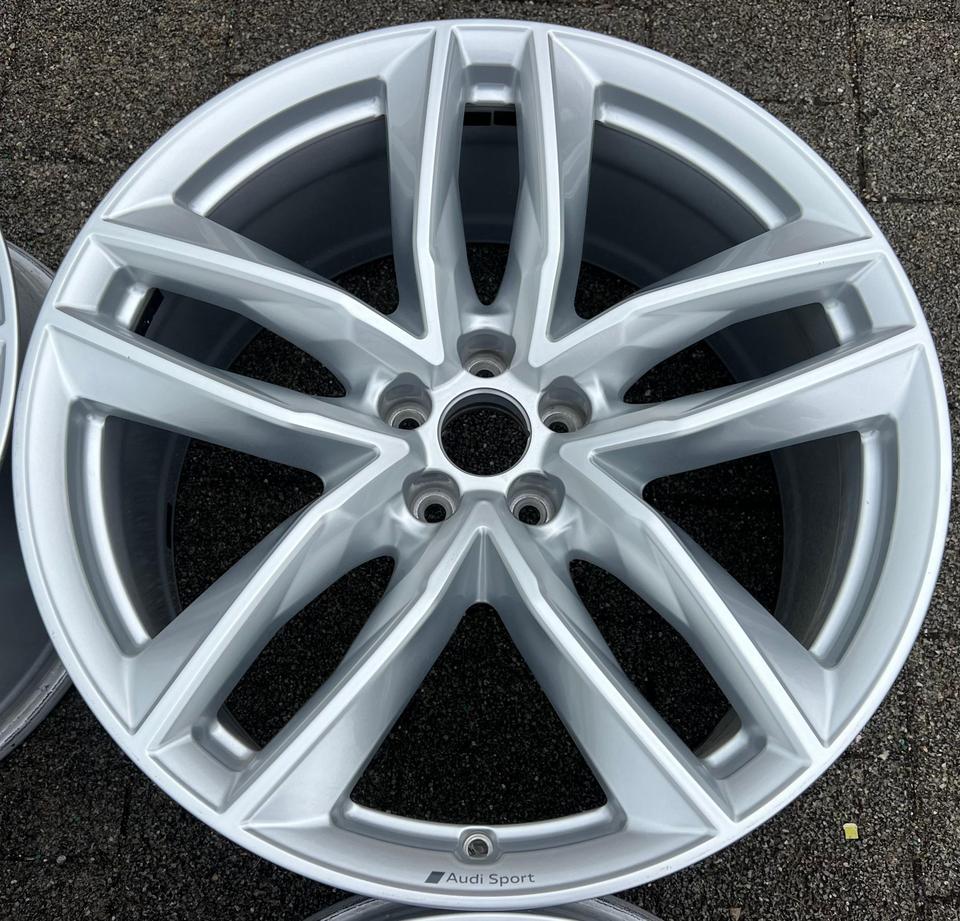 4 ORIGINAL 21" ALUFELGEN AUDI Q7 4M 4M0601025S 9,5x21 ET31 #1YRS – Bild 4