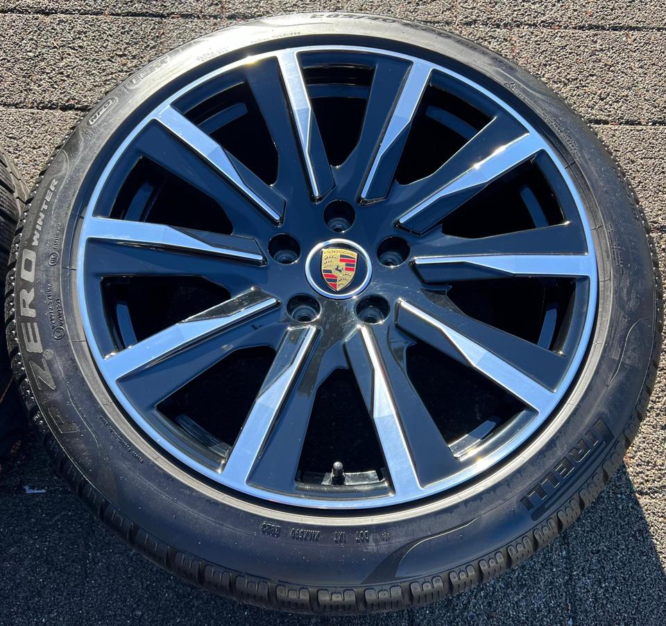 4 ORIGINAL 20" ALU WINTERRÄDER PORSCHE TAYCAN TEQUIPMENT #24BO – Bild 4