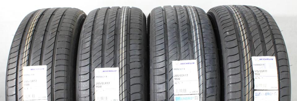 4x 205/55R17 95W MICHELIN PRIMACY 4 * SOMMERREIFEN NEU XL #271M – Bild 2