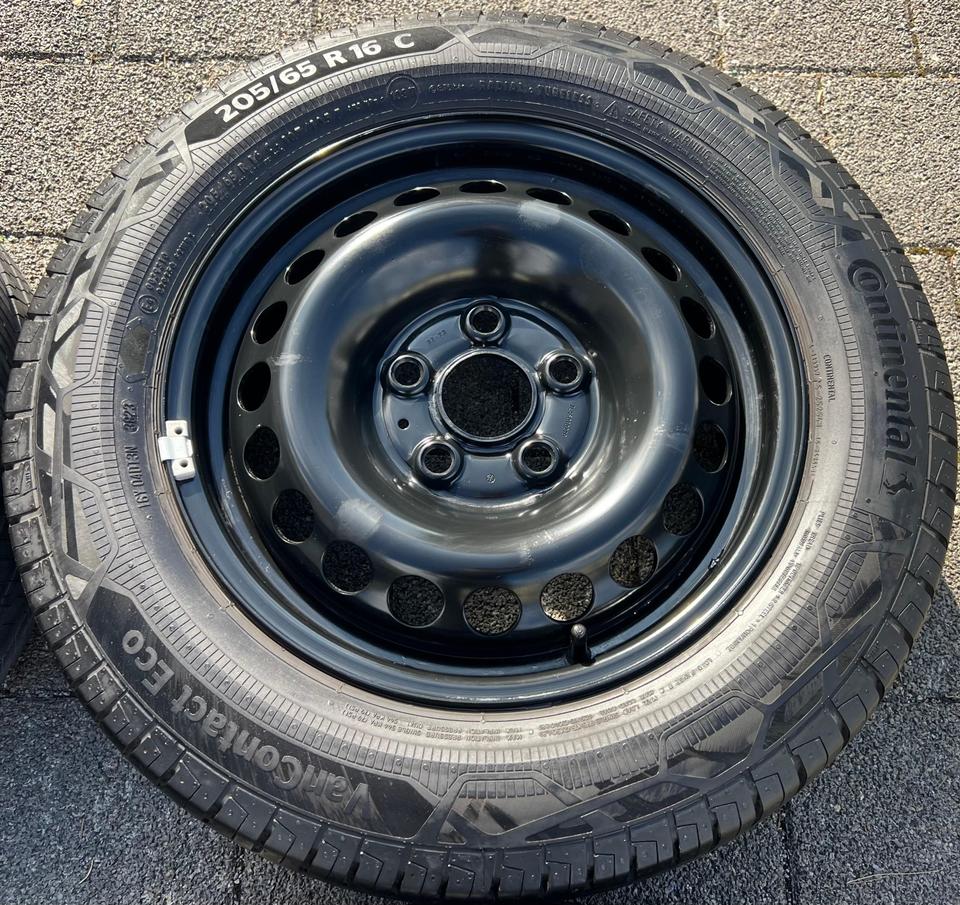 4 SOMMERRÄDER VW BUS T5 T6 205/65R16C 107/105T CONTINENTAL #22GP – Bild 11