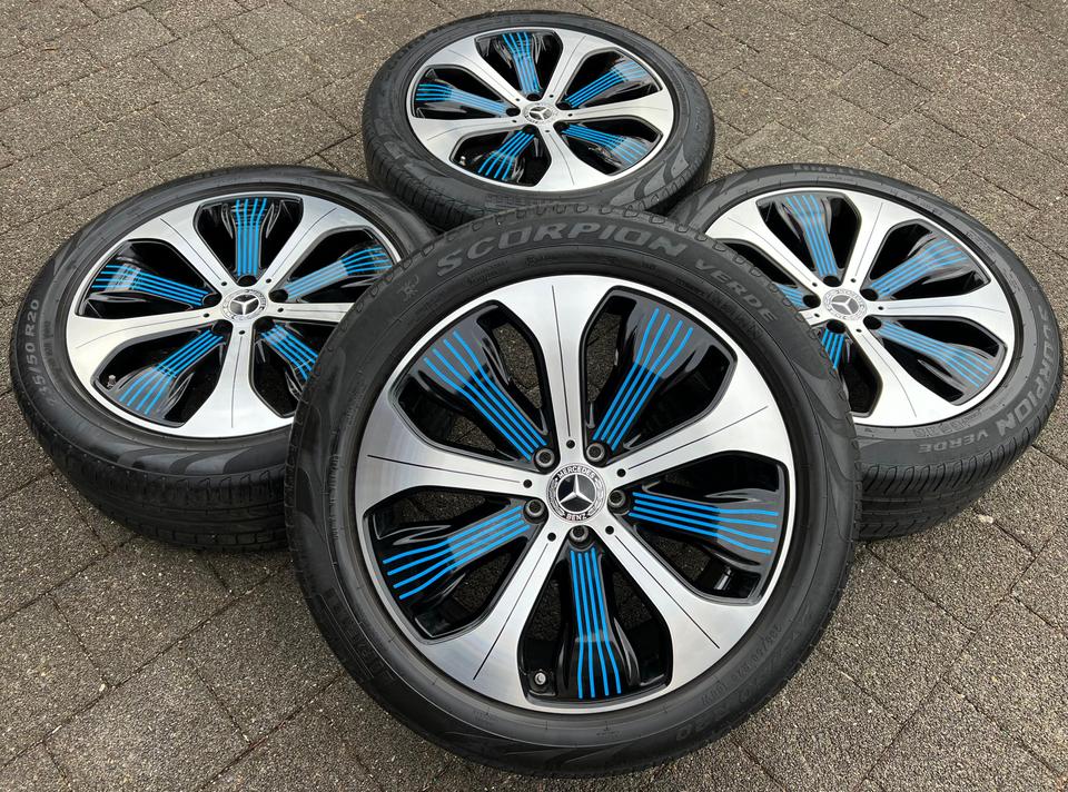 4 ORIGINAL 20" ALU SOMMERRÄDER MERCEDES BENZ EQC N293 RDKS #1Q5I