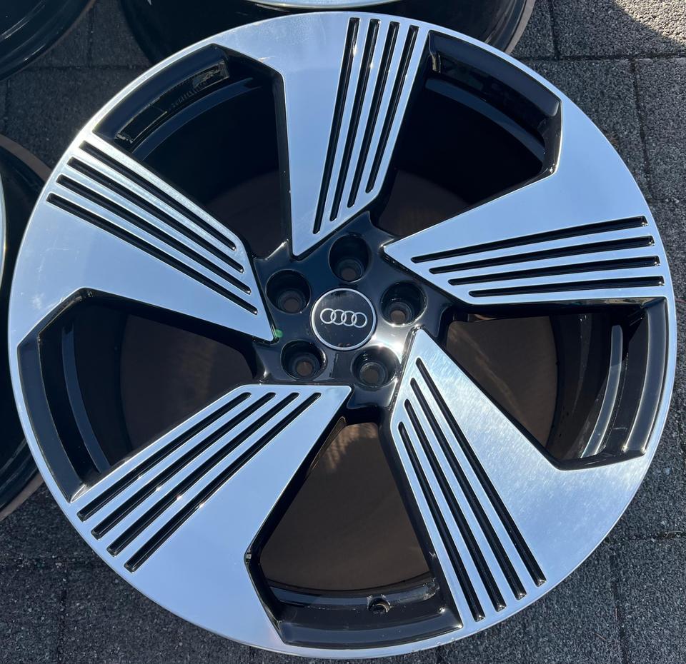 4 ORIGINAL 21" ALUFELGEN AUDI E-TRON & Q8 E-TRON GE GEN 4KE #27AU – Bild 5