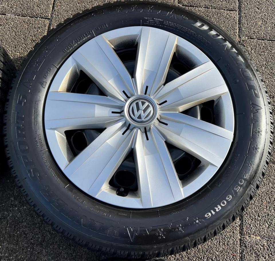 4 WINTERRÄDER AUDI Q2 GA VW T-ROC A11 205/60R16 92H TOP #1RPC – Bild 4