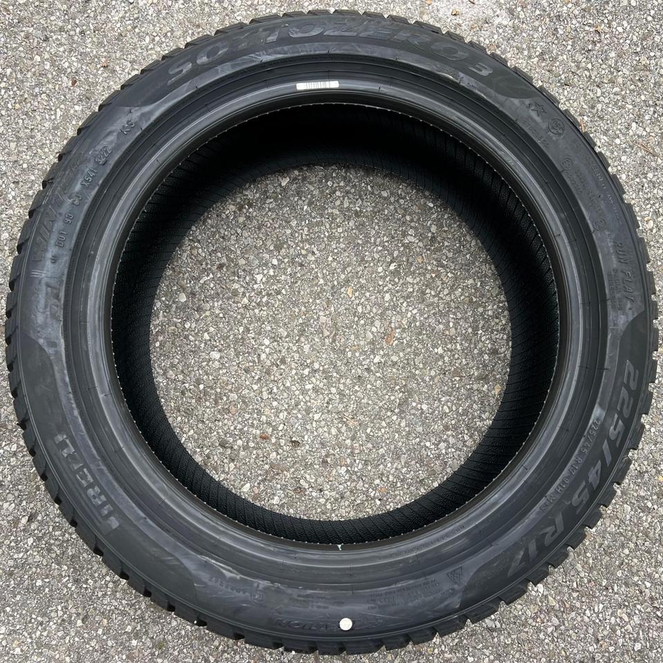 2 x 225/45R17 91H PIRELLI SOTTOZERO 3 WINTERREIFEN RUNFLAT #1OUF – Bild 5