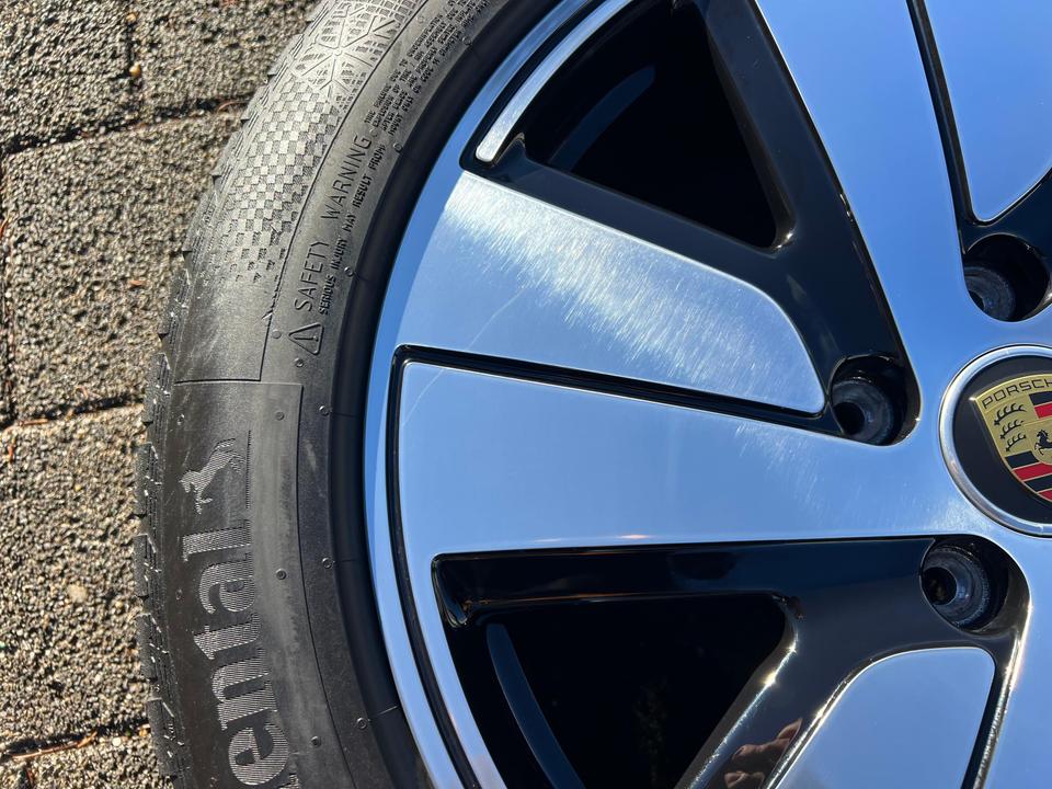 4 ORIGINAL 19" ALU WINTERRÄDER PORSCHE TAYCAN AERO CONTINEN #23GG – Bild 7