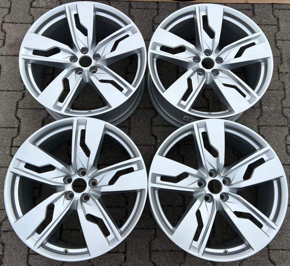 4 ORIGINAL 21" ALUFELGEN AUDI Q7 4M 4M0601025K 9,5x21 ET31 #1SGL