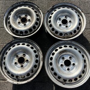 4 STAHLFELGEN 16" VW BUS T5 T6 6,5x16 ET51 5x120 FREIHAUS #229K