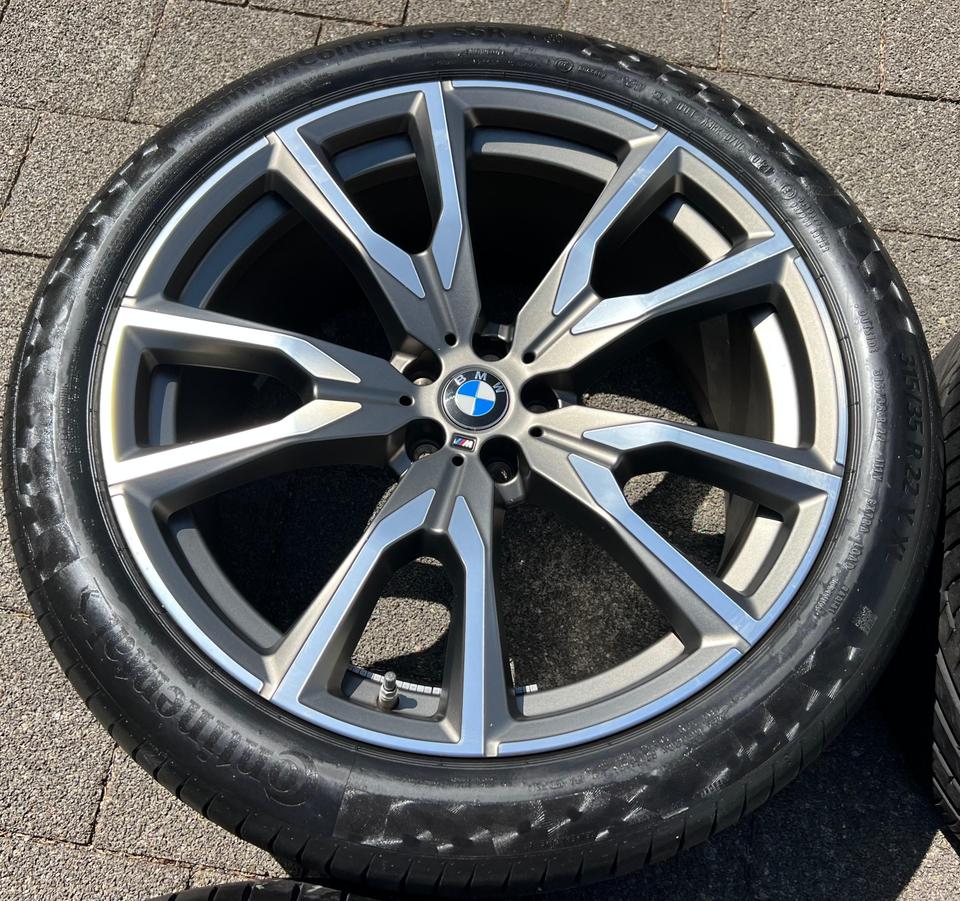 4 ORIGINAL 22" ALU SOMMERÄDER BMW X7 G07 STYLING 755M RDKS #1XPB – Bild 3