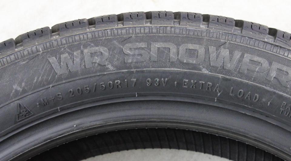 4x 205/50R17 93V NOKIAN WR SNOWPROOF WINTERREIFEN 2022 NEU #27CE – Bild 6