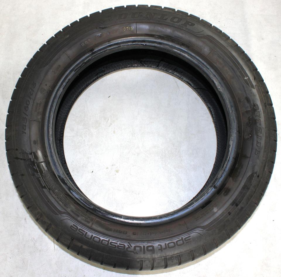 2x 185/60R15 84H DUNLOP SPORT BLURESPONSE SOMMERREIFEN #24DB – Bild 6