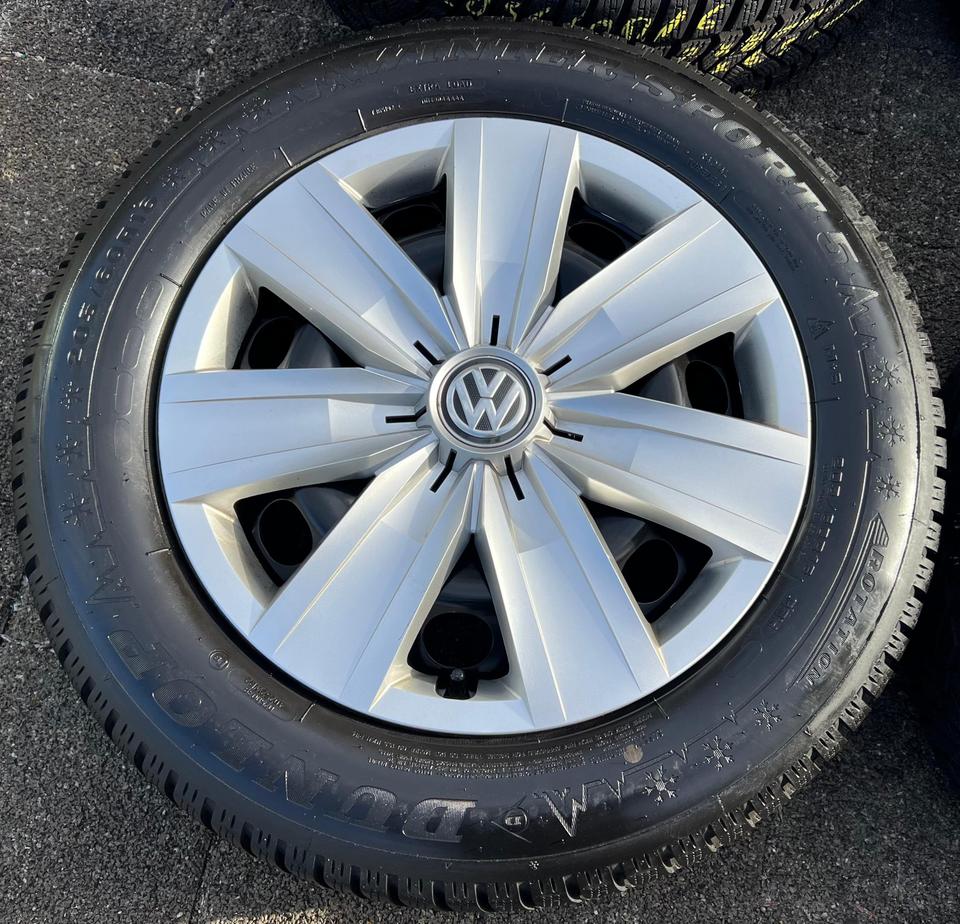 4 WINTERRÄDER AUDI Q2 GA VW T-ROC A11 205/60R16 92H TOP #1RPC – Bild 3