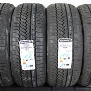 4x 245/45R20 103W CONTINENTAL WINTERREIFEN 2019 NEU FREIHAU #1TOA