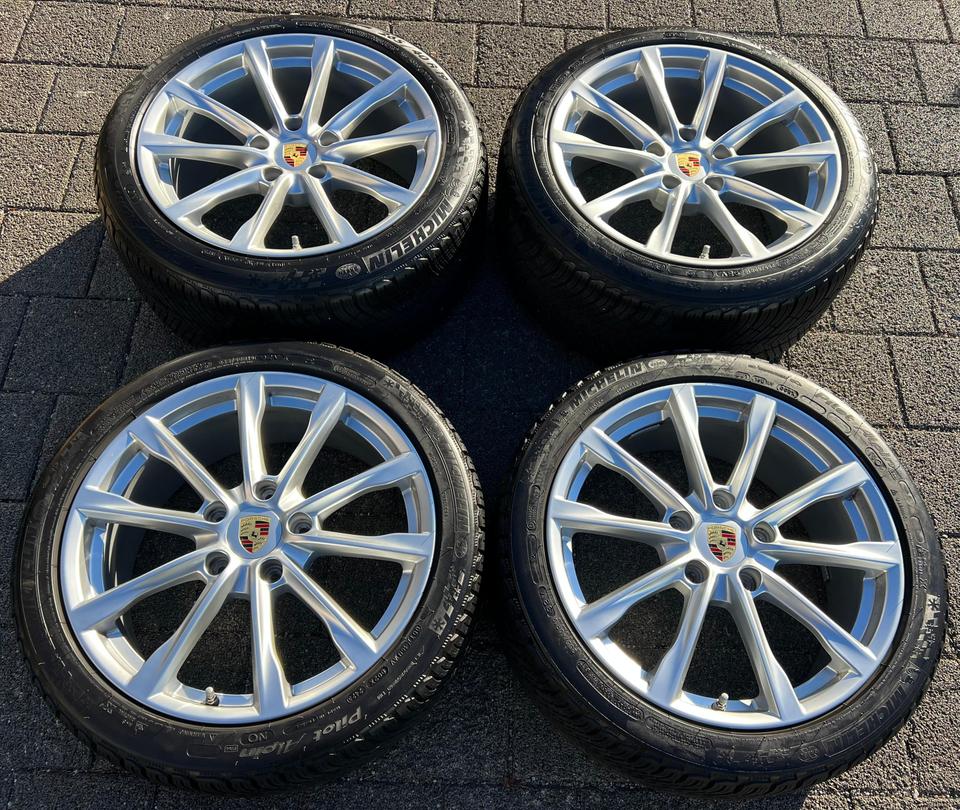4 ORIGINAL 19" ALU WINTERRÄDER PORSCHE CAYMAN BOXSTER 982 #23ES – Bild 2