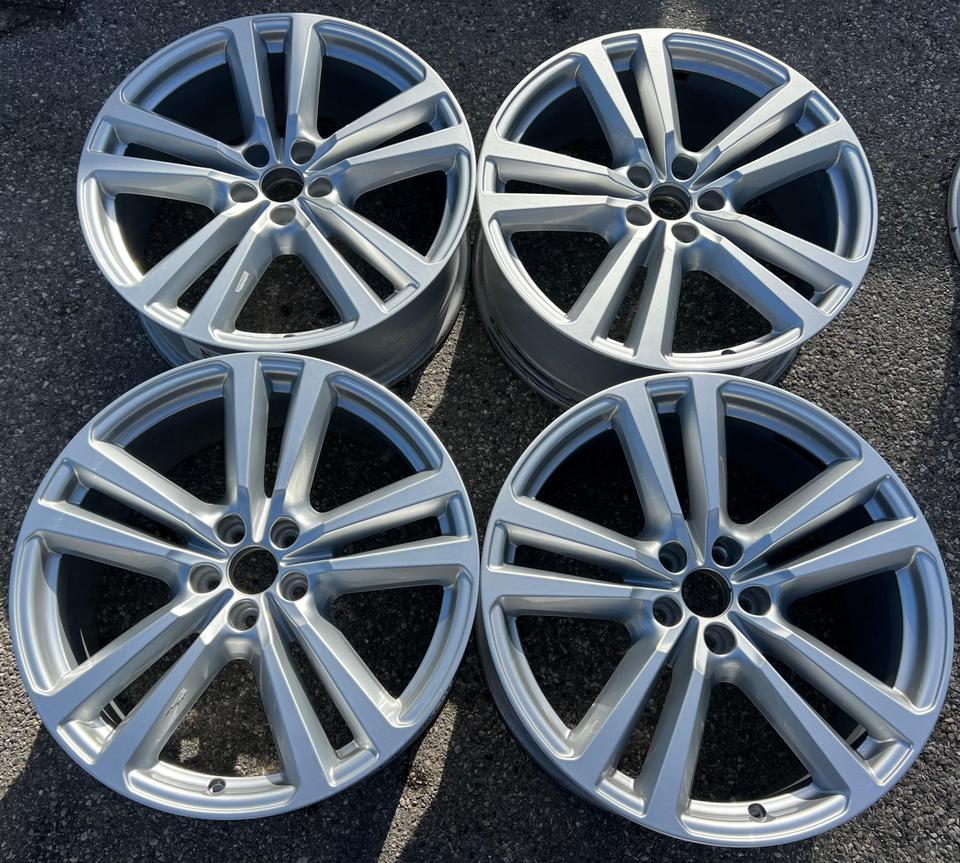 4 ORIGINAL 20" ALUFELGEN AUDI Q7 4M 8x20 ET28 4M0601025G #1F9J
