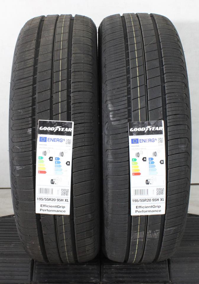 2x 195/55R20 95H GOODYEAR PERFORMANCE SOMMERREIFEN 2024 NEU #24OT