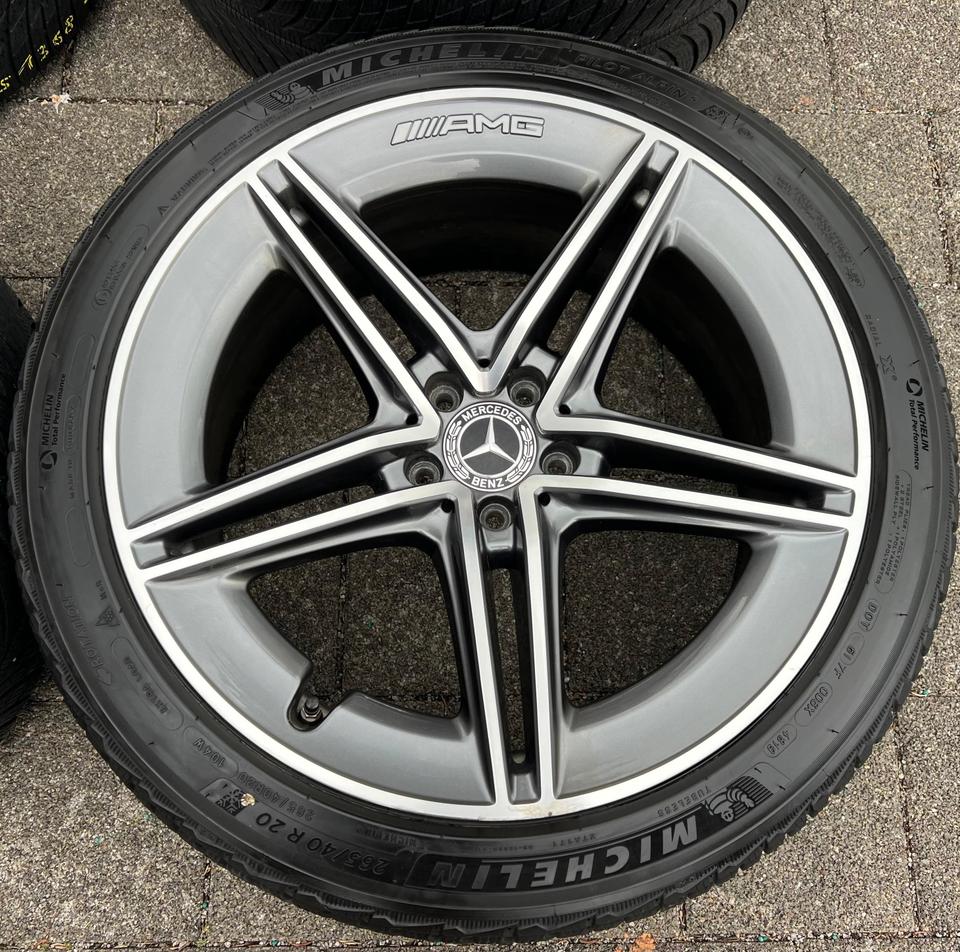 4 ORIGINAL 20" ALU WINTERRÄDER MERCEDES BENZ AMG GT X290 #216Y – Bild 3
