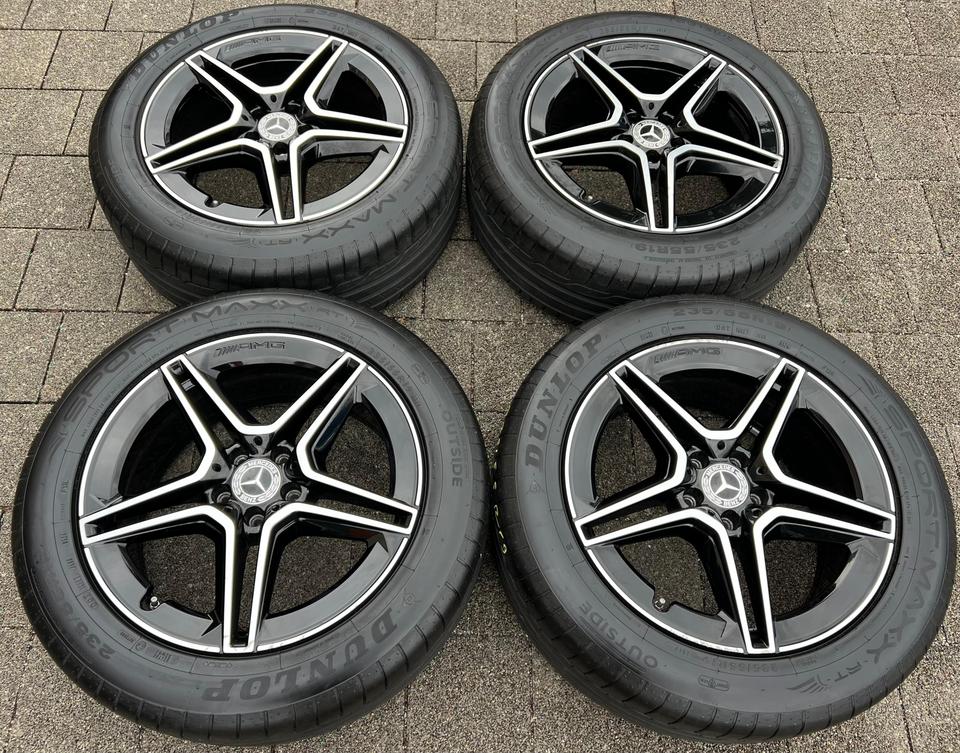 4 ORIGINAL ALU 19" SOMMERRÄDER MERCEDES GLC KLASSE X253 AMG #1ZFH – Bild 2