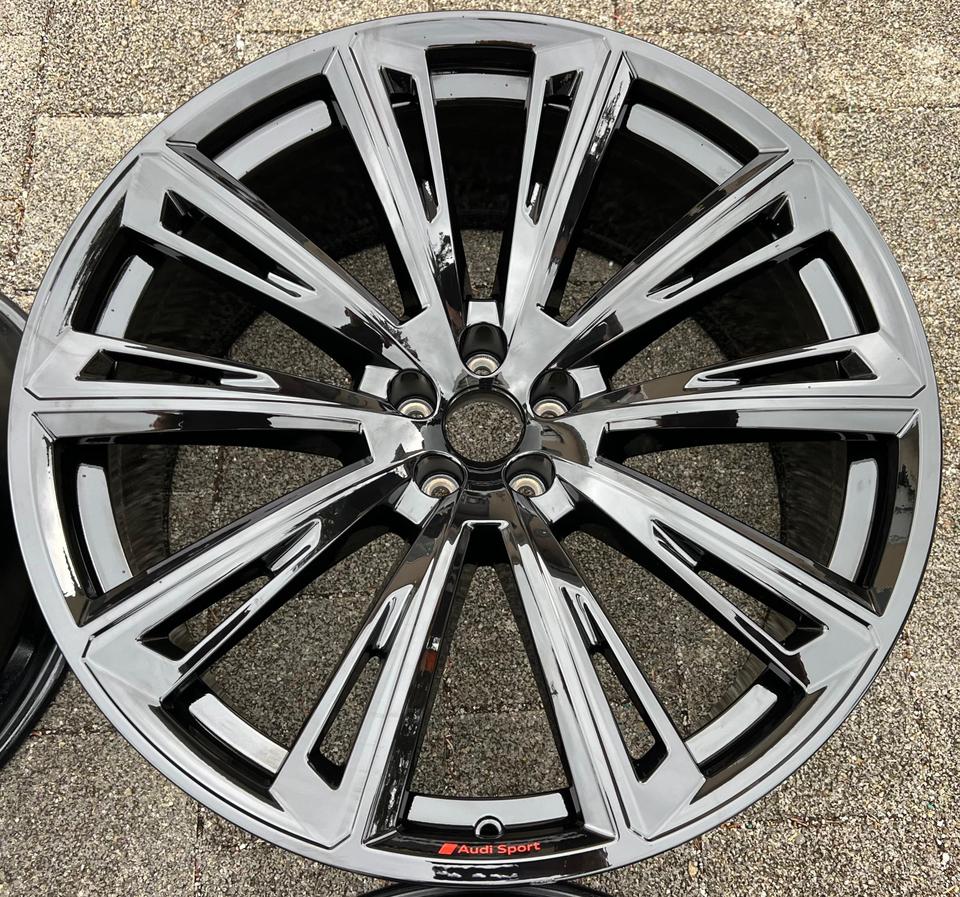 4 ORIGINAL 23" ALUFELGEN AUDI Q8 4M8601025R 10,5x23 ET18 #1Y4N – Bild 5