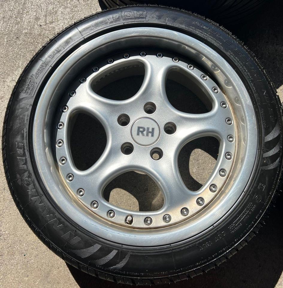 4 RH 17" ALUFELGEN 8x17 ET32 9x17 ET30 5x112 TIEFBETT – Bild 3