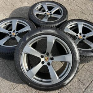 4 ORIGINAL 20" ALU WINTERRÄDER PORSCHE MACAN PIRELLI RDKS  #22OS