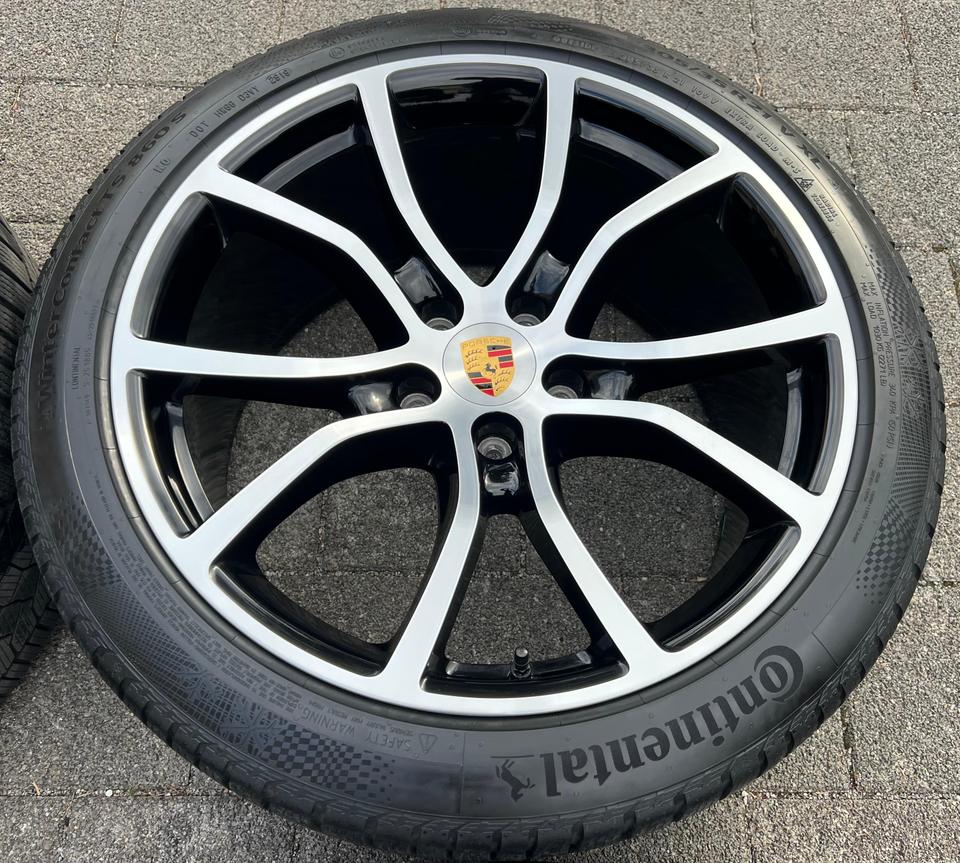 4 ORIGINAL 21" ALU WINTERRÄDER PORSCHE CAYENNE COUPE E3 9Y #22IB – Bild 5