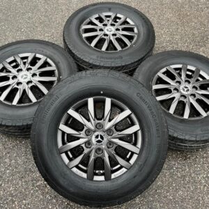 4 ALU SOMMERRÄDER MERCEDES SPRINTER W906 W907 225/75R16C  #1GAV