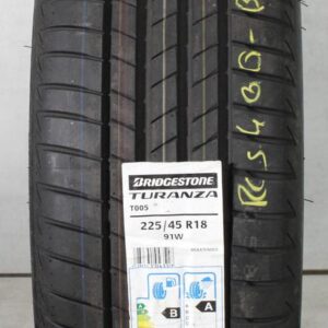 1x 225/45R18 91W BRIDGESTONE SOMMERREIFEN RUNFLAT 2018 #24VI