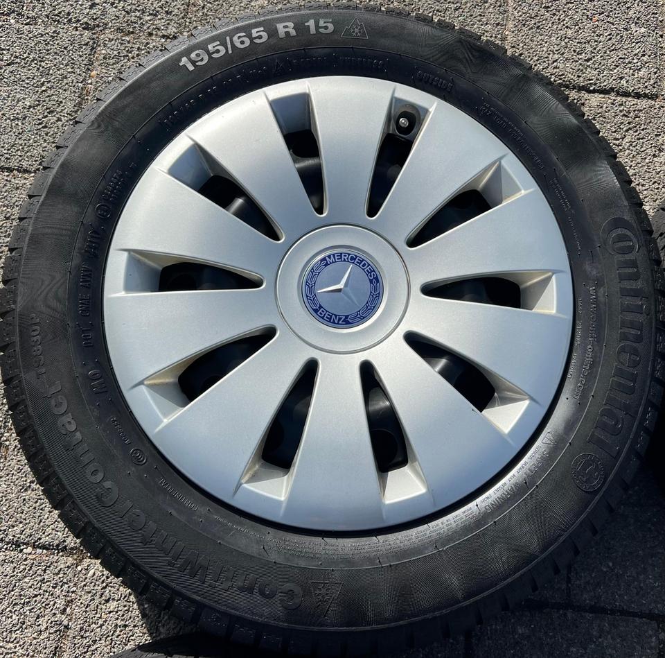 4 STAHLFELGEN 15" MERCEDES A-KLASSE 176 B-KLASSE 246 24640 #27BN – Bild 5